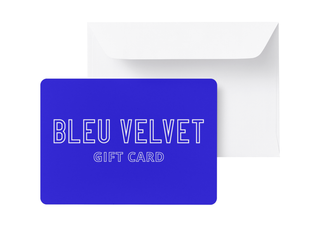 Carte Cadeau Bleu Velvet